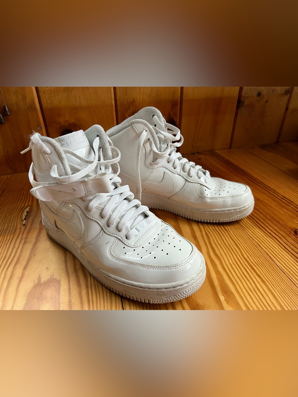 Nike Air Force 1 High Sheed Sneakers White Size 9.5